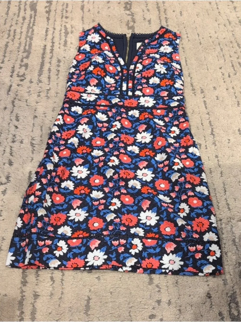 Kate Spade Shore Thing daisy Floral jacquard sheath dress